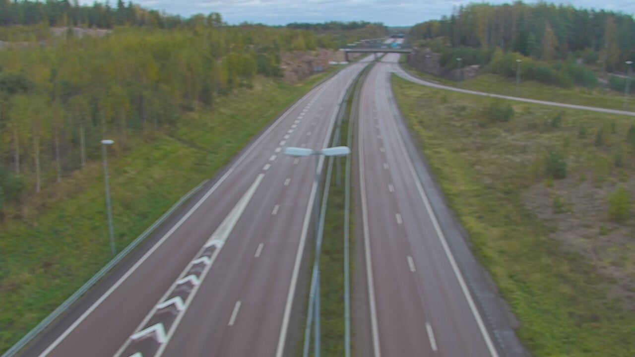 Weather Camera Image Väg 7 Fredrikshamn, Ruissalo, Hamina, Kymenlaakso