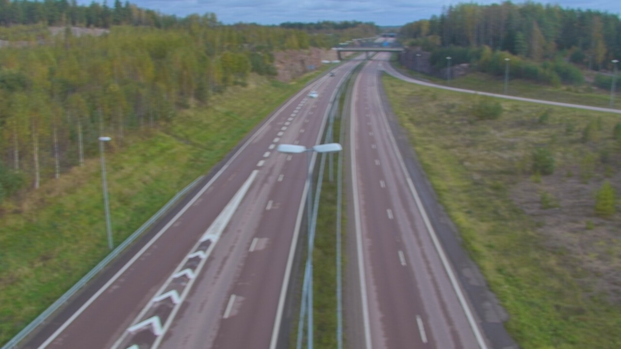 Weather Camera Image Väg 7 Fredrikshamn, Ruissalo, Hamina, Kymenlaakso
