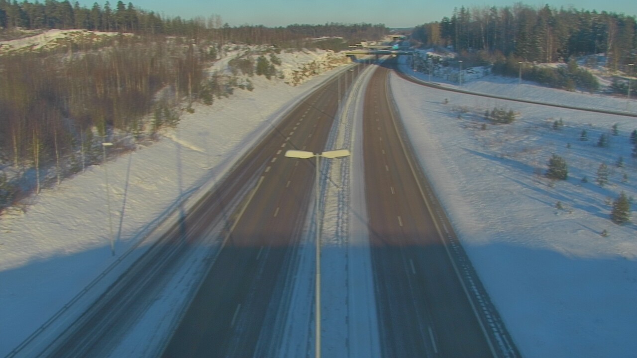 Weather Camera Image Väg 7 Fredrikshamn, Ruissalo, Hamina, Kymenlaakso