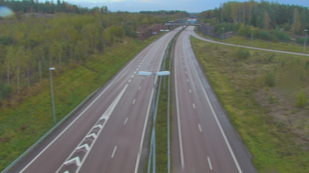 Weather Camera Image Väg 7 Fredrikshamn, Ruissalo, Hamina, Kymenlaakso