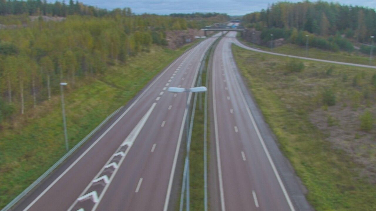 Weather Camera Image Väg 7 Fredrikshamn, Ruissalo, Hamina, Kymenlaakso