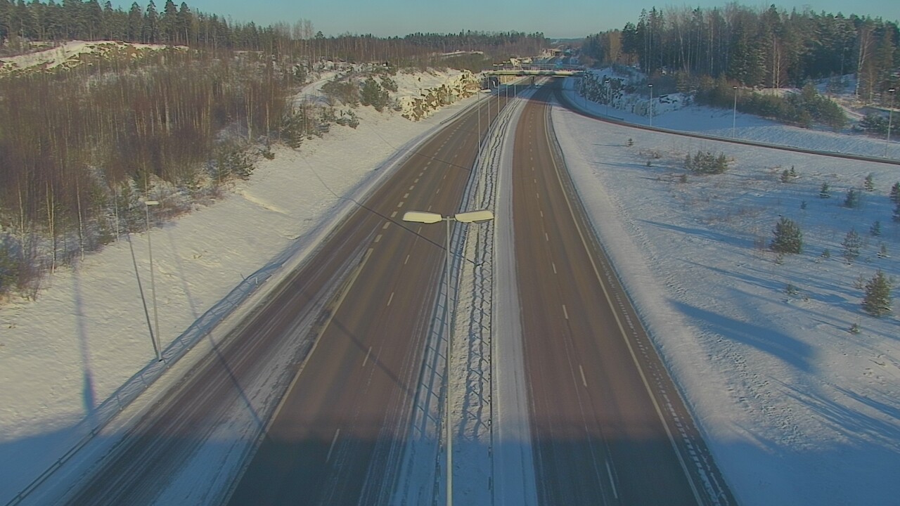 Weather Camera Image Väg 7 Fredrikshamn, Ruissalo, Hamina, Kymenlaakso