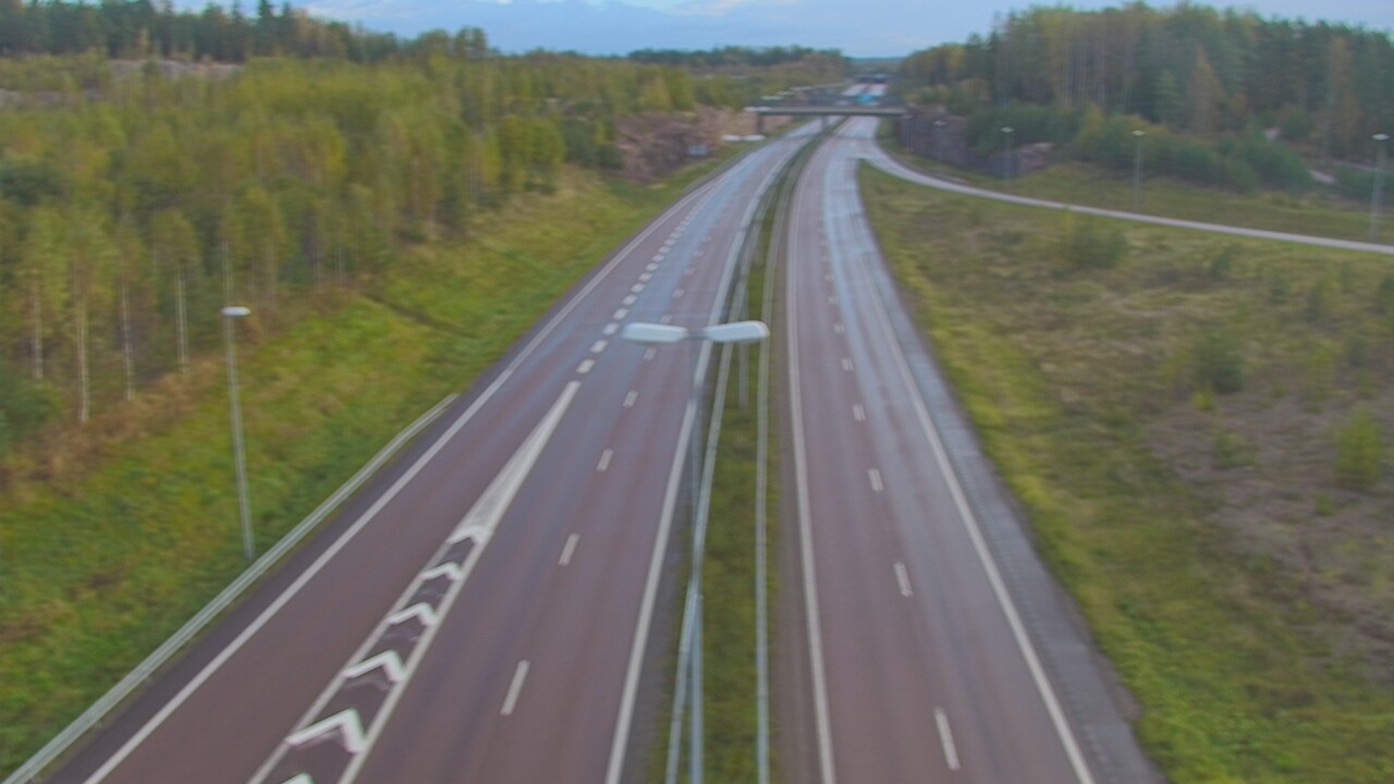 Weather Camera Image Väg 7 Fredrikshamn, Ruissalo, Hamina, Kymenlaakso