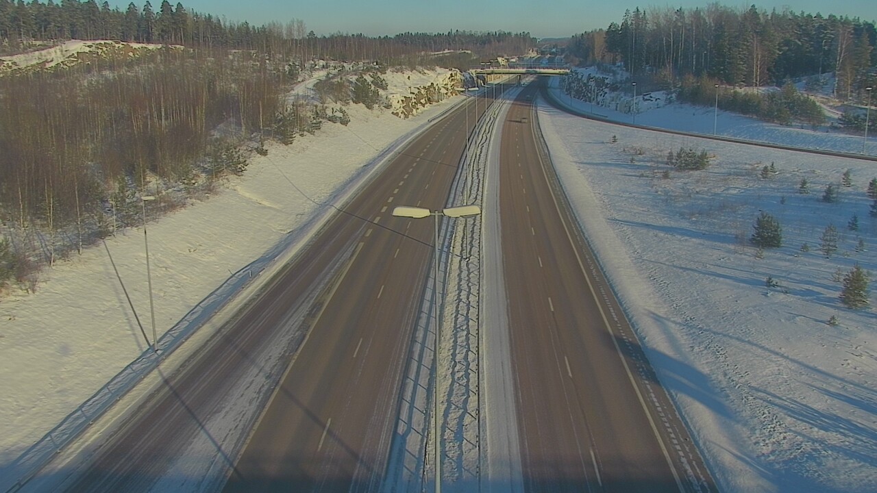 Weather Camera Image Väg 7 Fredrikshamn, Ruissalo, Hamina, Kymenlaakso