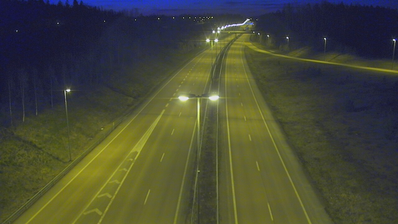 Weather Camera Image Väg 7 Fredrikshamn, Ruissalo, Hamina, Kymenlaakso