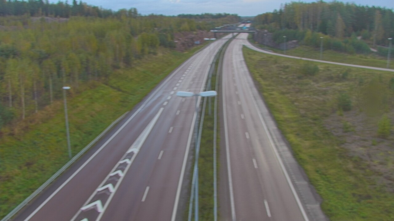 Weather Camera Image Väg 7 Fredrikshamn, Ruissalo, Hamina, Kymenlaakso