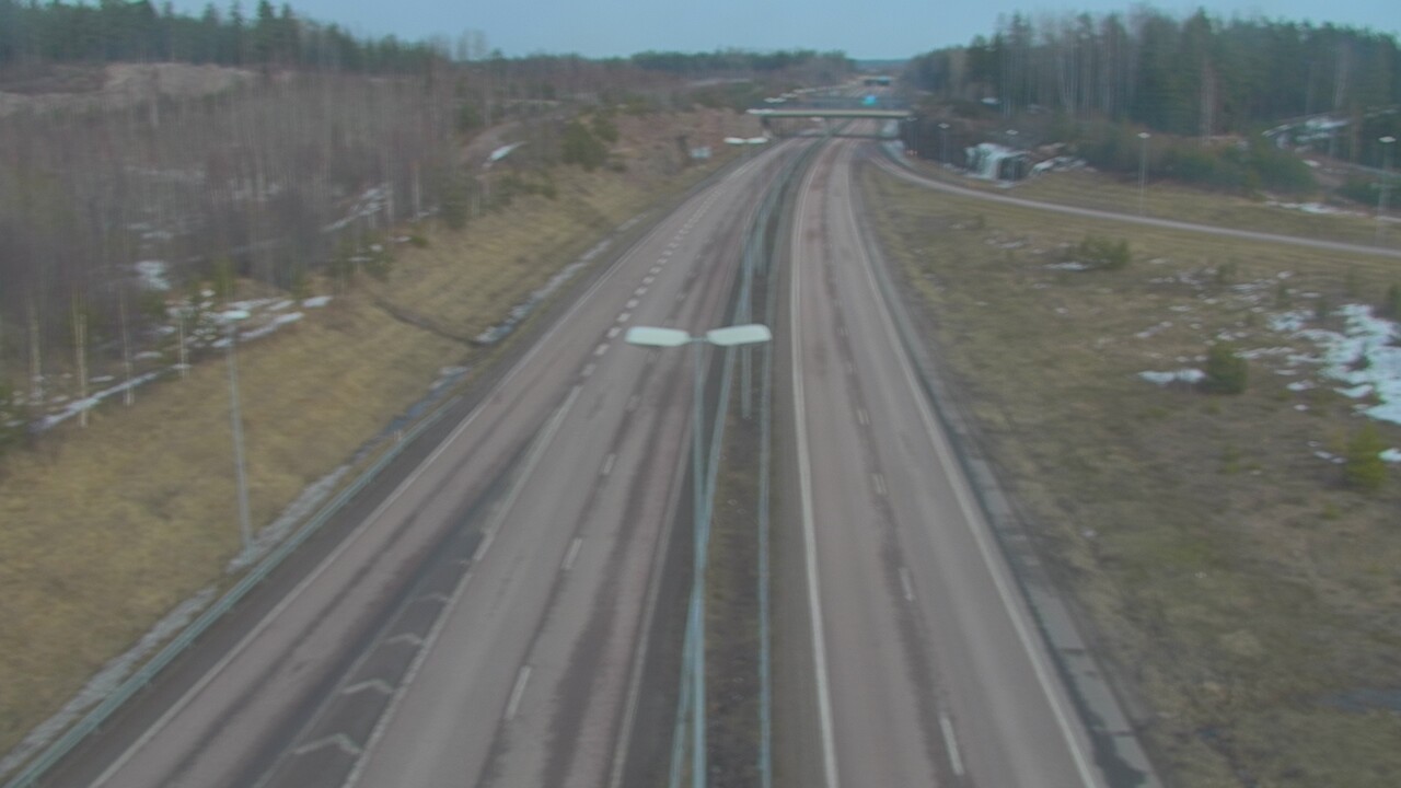 Weather Camera Image Väg 7 Fredrikshamn, Ruissalo, Hamina, Kymenlaakso