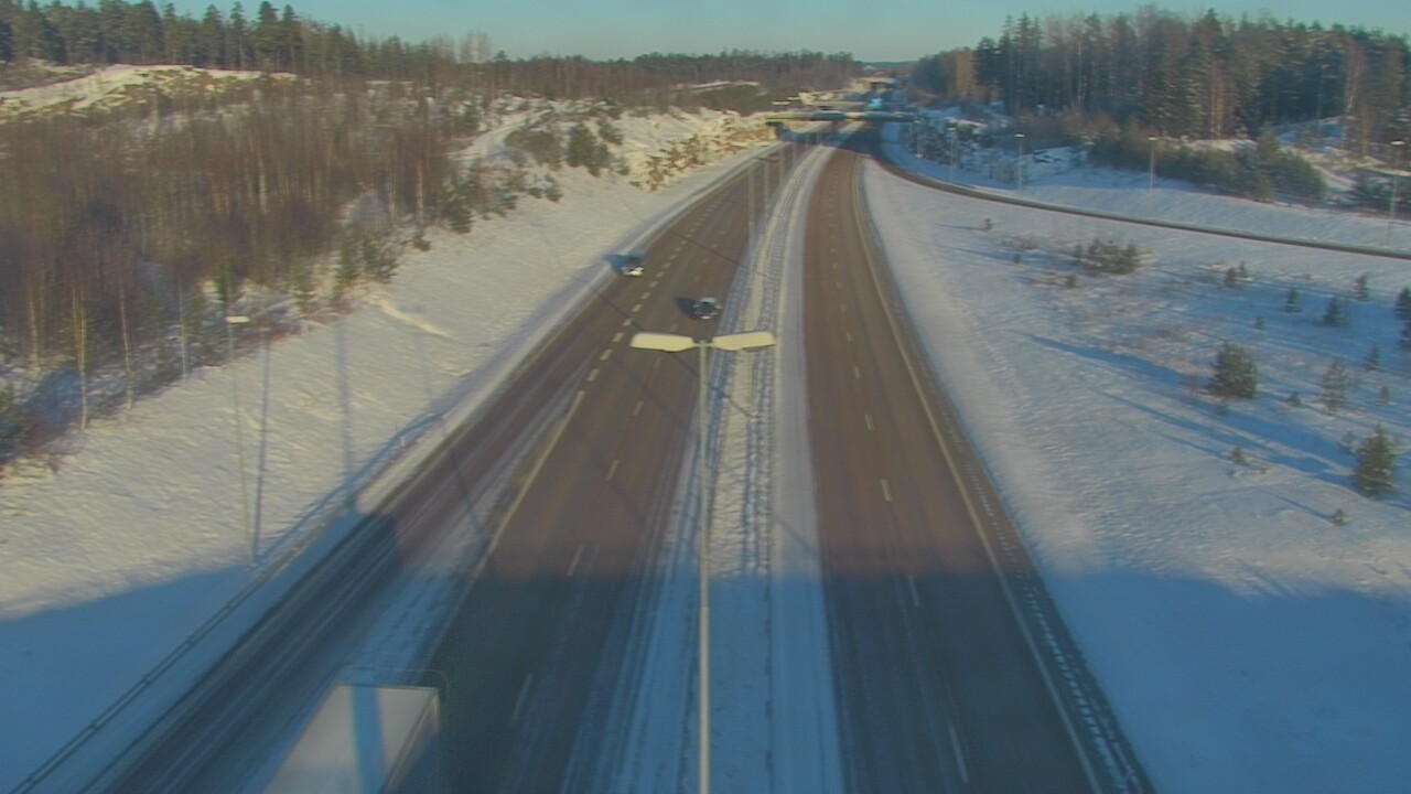 Weather Camera Image Väg 7 Fredrikshamn, Ruissalo, Hamina, Kymenlaakso