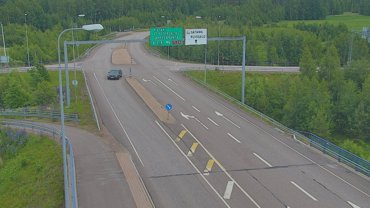 Kelikamerat Kuva Tie 7 Hamina, Ruissalo, Hamina, Kymenlaakso