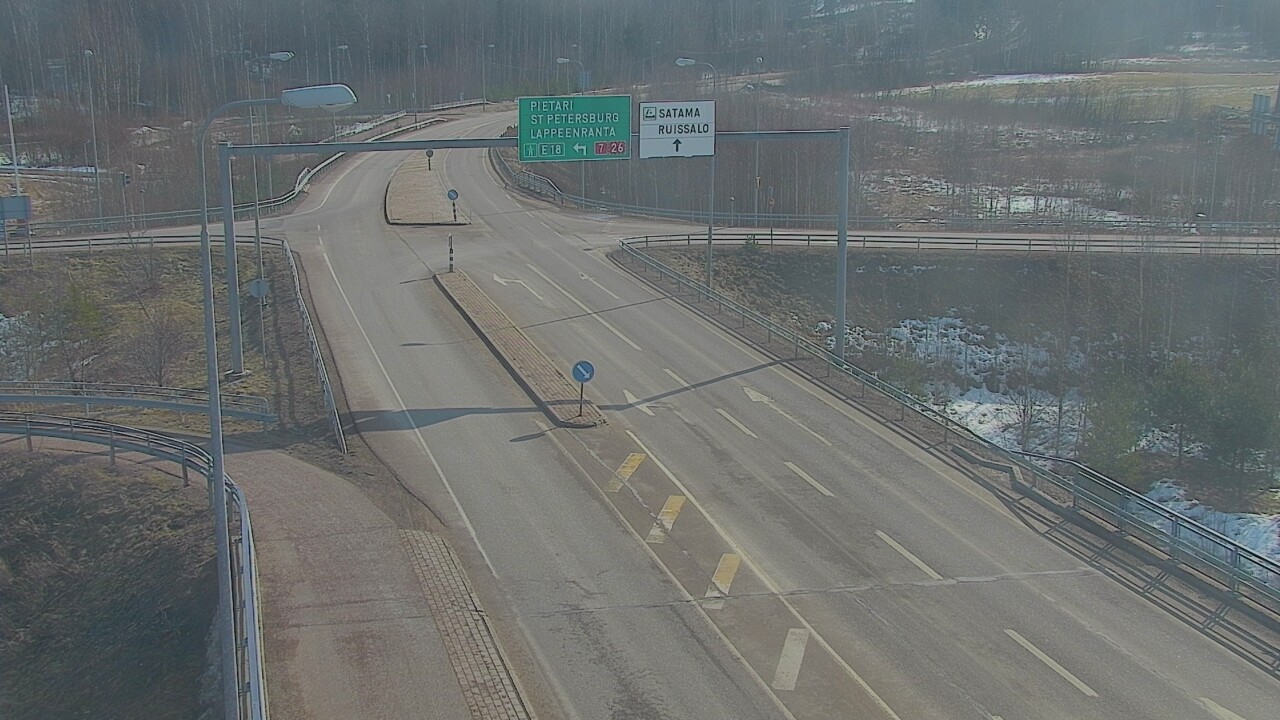 Weather Camera Image Road 7 Hamina, Ruissalo, Hamina, Kymenlaakso
