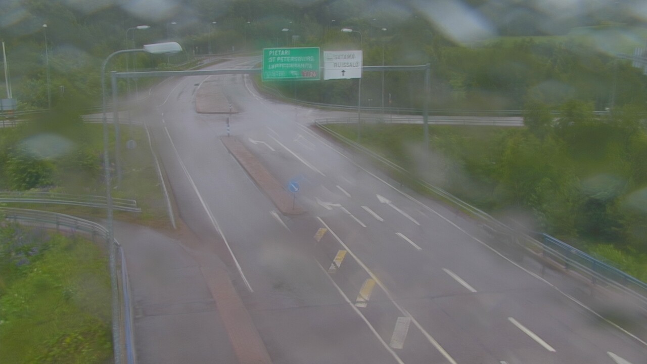 Weather Camera Image Väg 7 Fredrikshamn, Ruissalo, Hamina, Kymenlaakso
