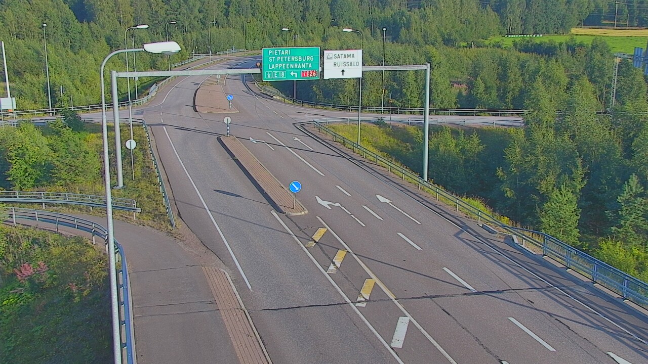 Kelikamerat Kuva Tie 7 Hamina, Ruissalo, Hamina, Kymenlaakso