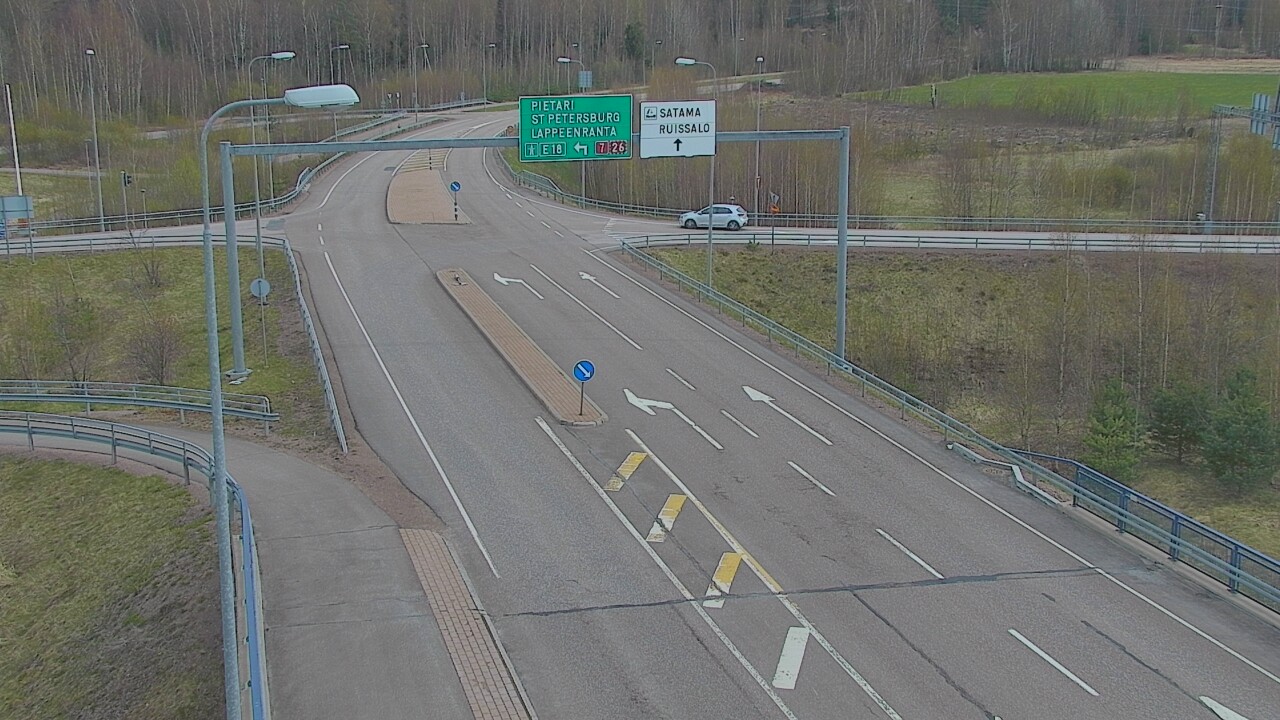 Weather Camera Image Road 7 Hamina, Ruissalo, Hamina, Kymenlaakso