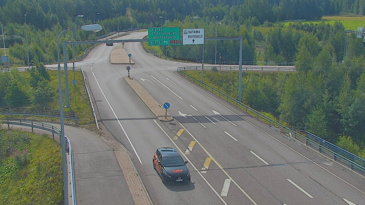 Weather Camera Image Road 7 Hamina, Ruissalo, Hamina, Kymenlaakso