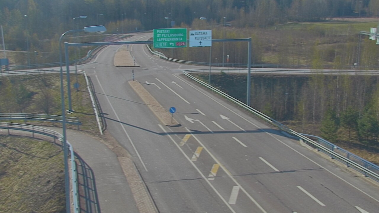 Weather Camera Image Road 7 Hamina, Ruissalo, Hamina, Kymenlaakso