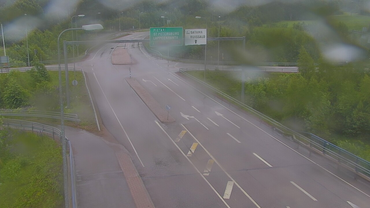 Weather Camera Image Väg 7 Fredrikshamn, Ruissalo, Hamina, Kymenlaakso