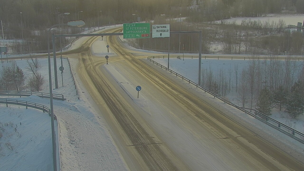 Weather Camera Image Road 7 Hamina, Ruissalo, Hamina, Kymenlaakso