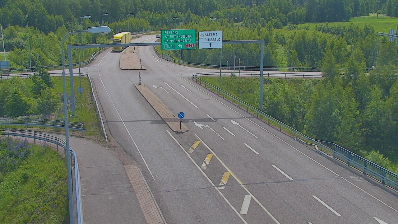Kelikamerat Kuva Tie 7 Hamina, Ruissalo, Hamina, Kymenlaakso