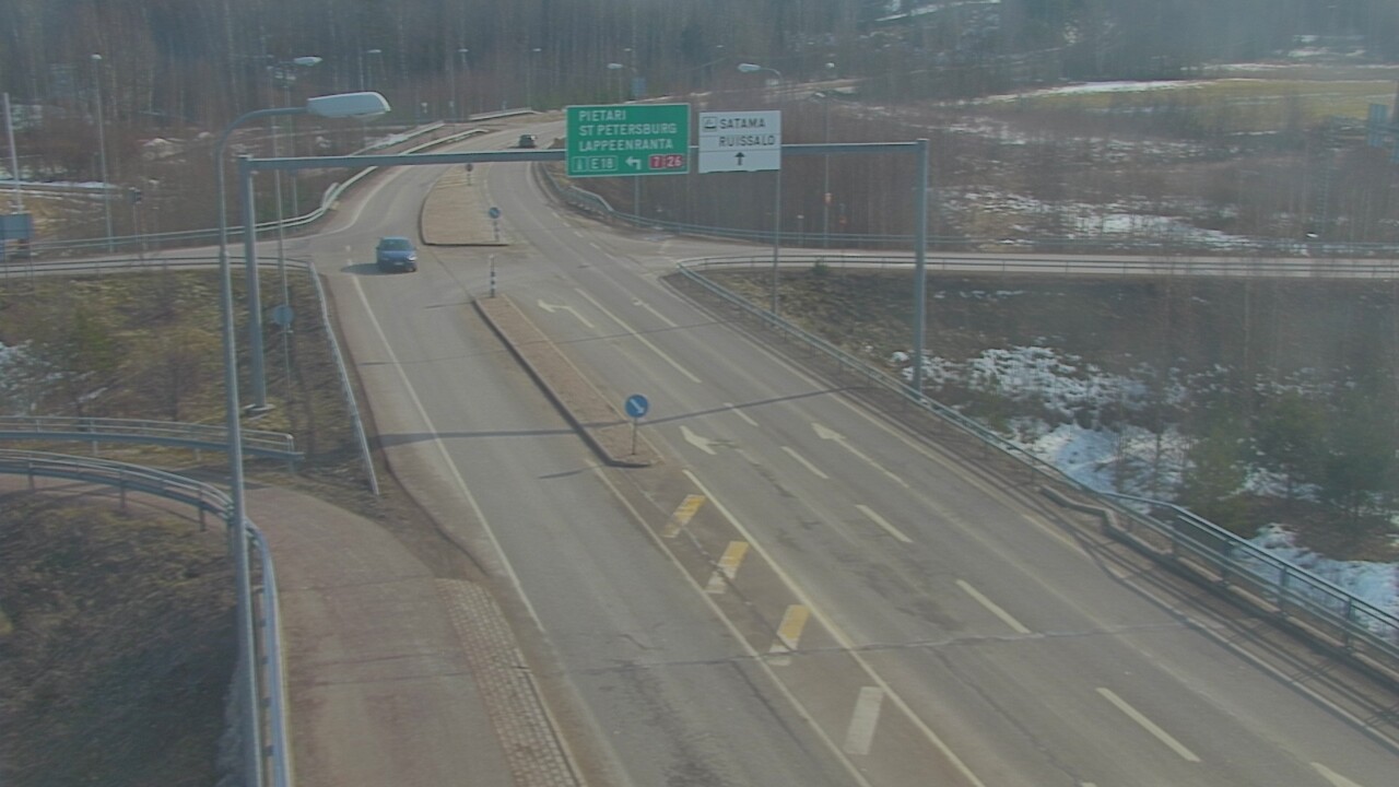 Weather Camera Image Road 7 Hamina, Ruissalo, Hamina, Kymenlaakso