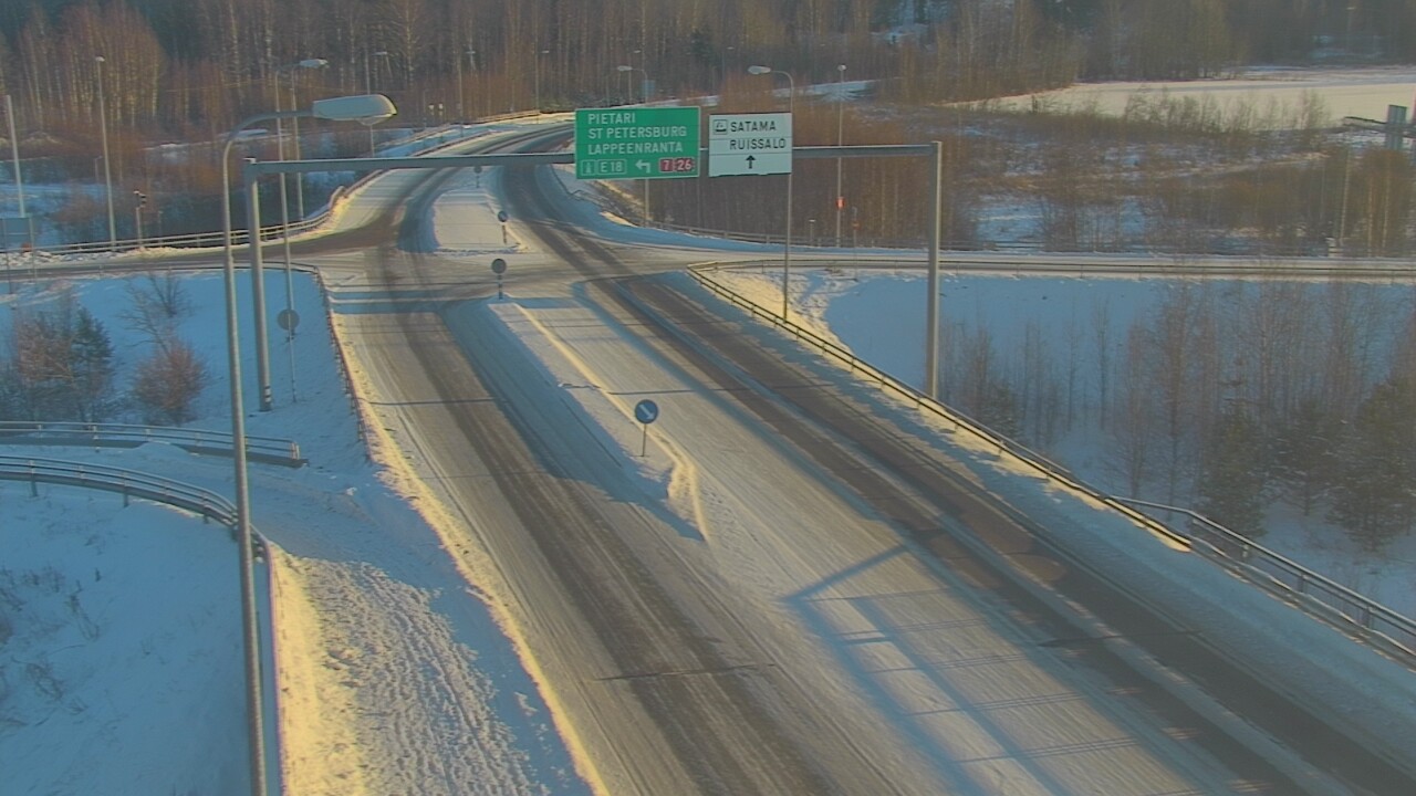 Kelikamerat Kuva Tie 7 Hamina, Ruissalo, Hamina, Kymenlaakso