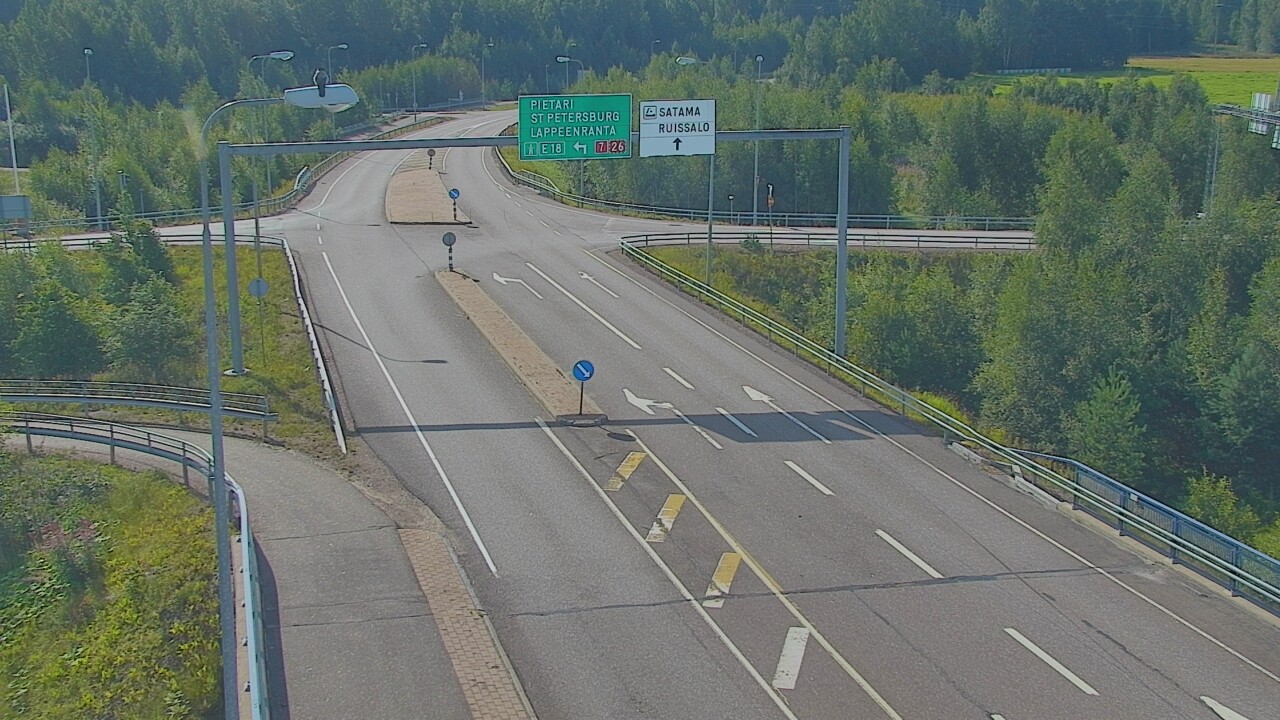 Weather Camera Image Road 7 Hamina, Ruissalo, Hamina, Kymenlaakso