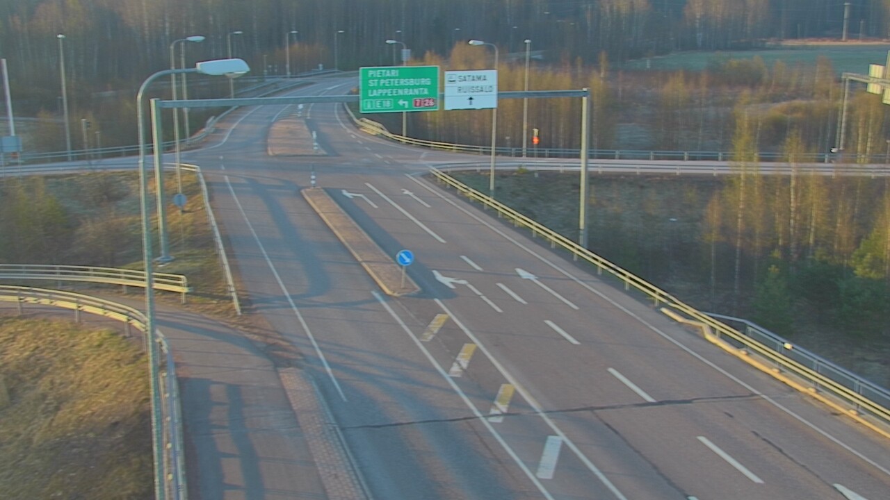 Weather Camera Image Road 7 Hamina, Ruissalo, Hamina, Kymenlaakso