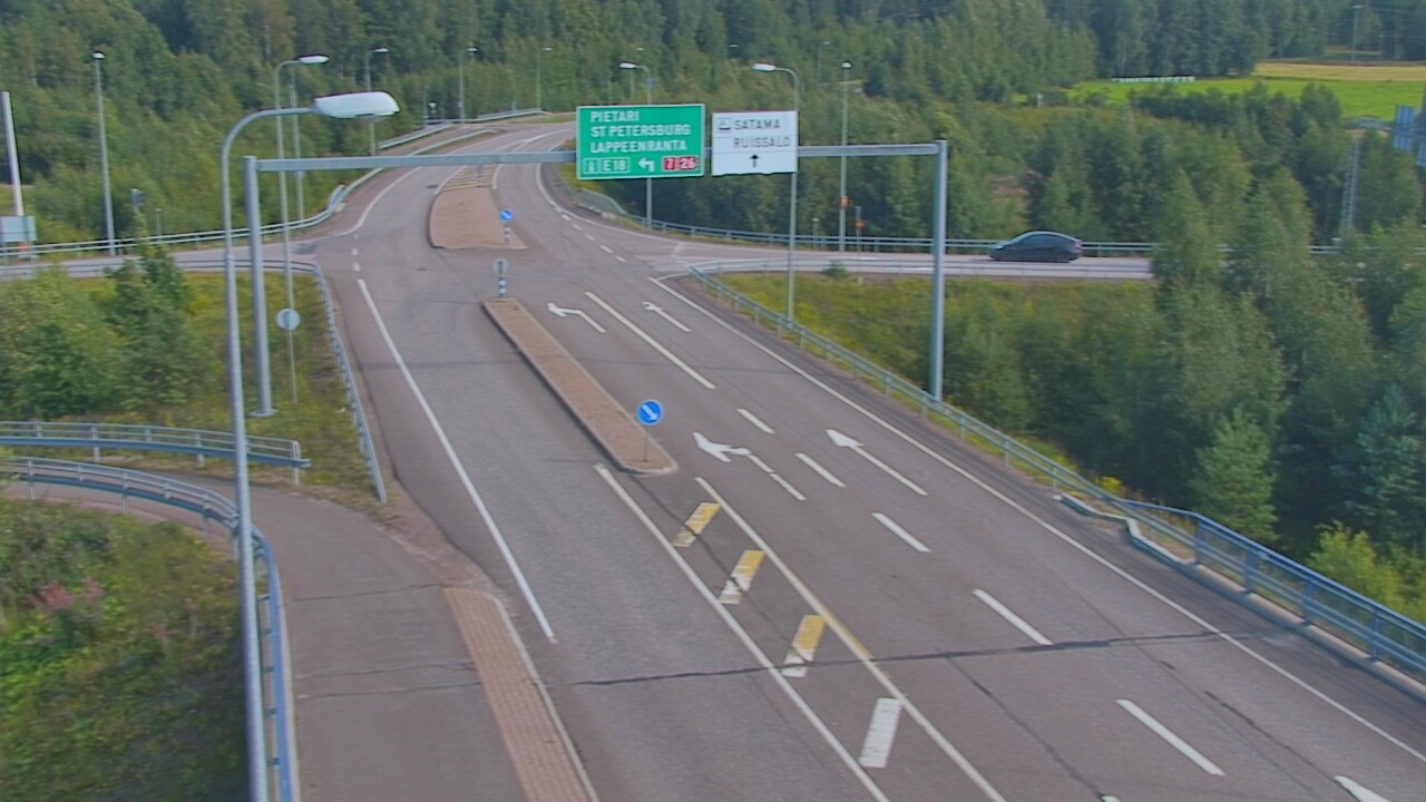 Kelikamerat Kuva Tie 7 Hamina, Ruissalo, Hamina, Kymenlaakso