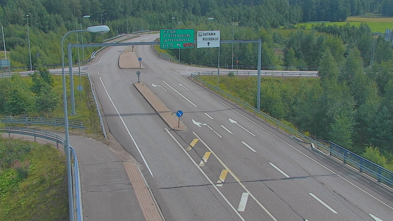 Weather Camera Image Road 7 Hamina, Ruissalo, Hamina, Kymenlaakso