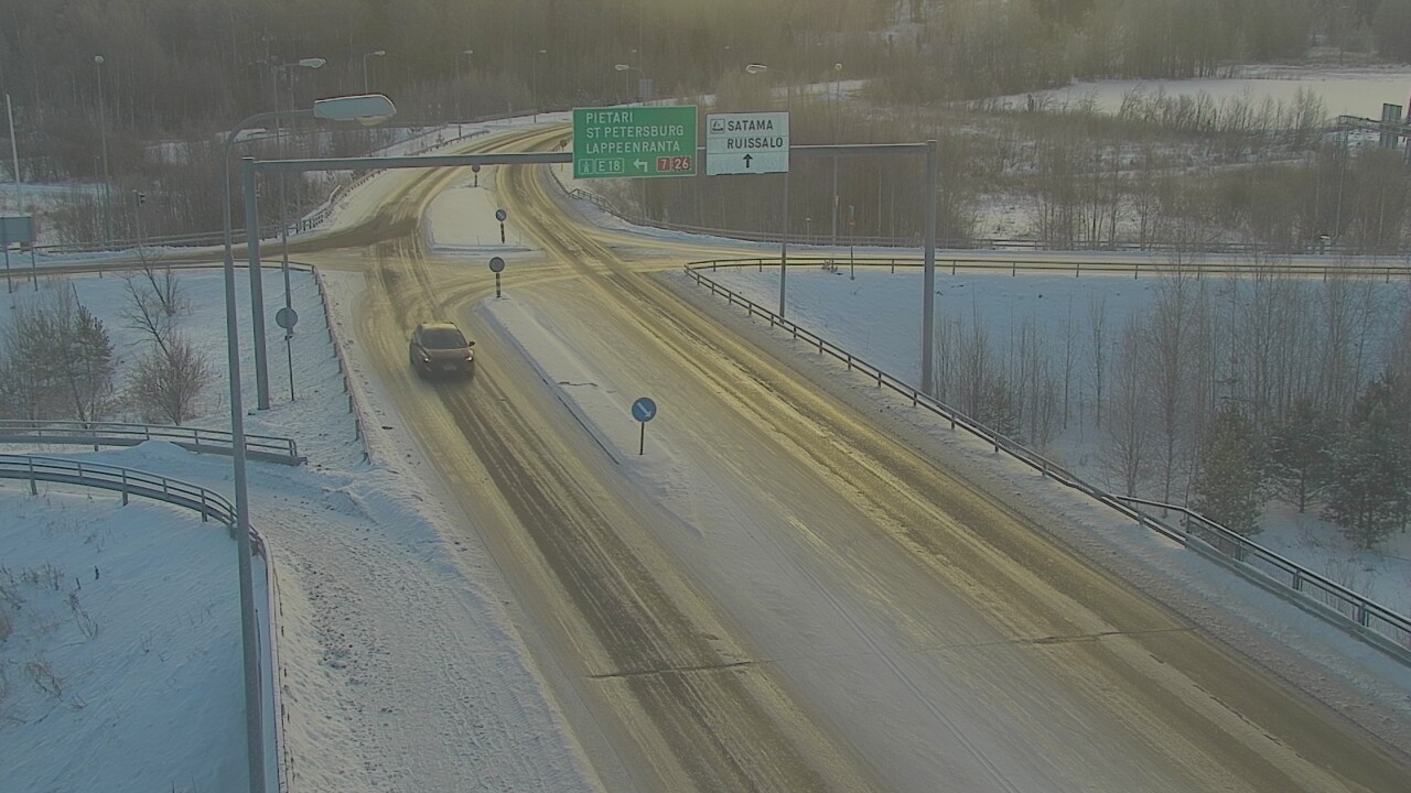 Weather Camera Image Road 7 Hamina, Ruissalo, Hamina, Kymenlaakso