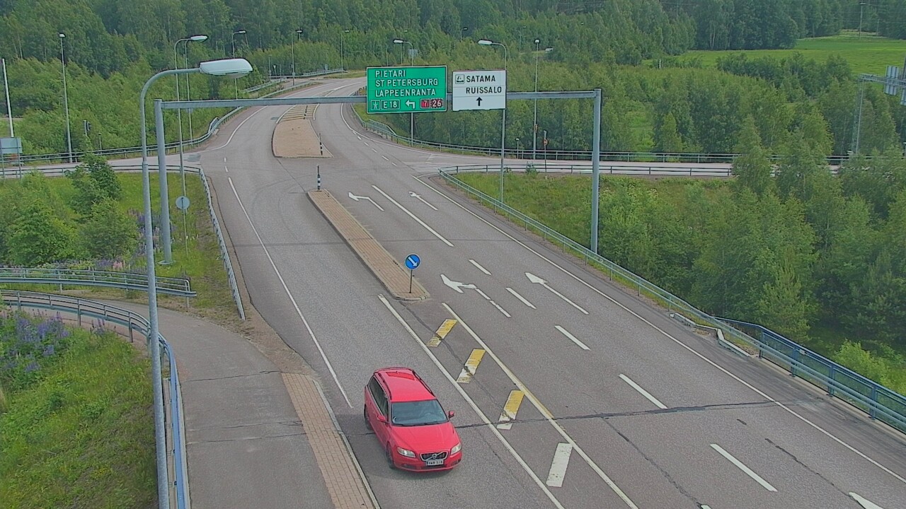 Kelikamerat Kuva Tie 7 Hamina, Ruissalo, Hamina, Kymenlaakso