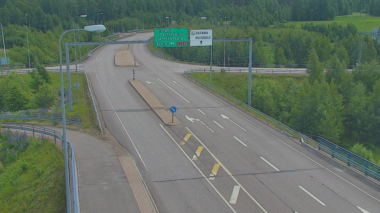 Kelikamerat Kuva Tie 7 Hamina, Ruissalo, Hamina, Kymenlaakso