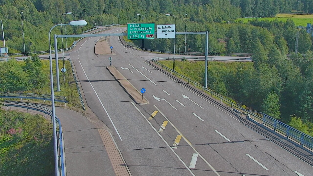 Kelikamerat Kuva Tie 7 Hamina, Ruissalo, Hamina, Kymenlaakso