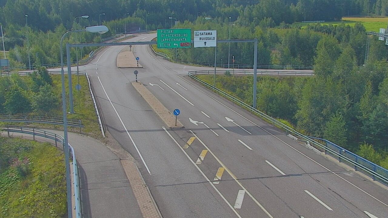 Weather Camera Image Road 7 Hamina, Ruissalo, Hamina, Kymenlaakso