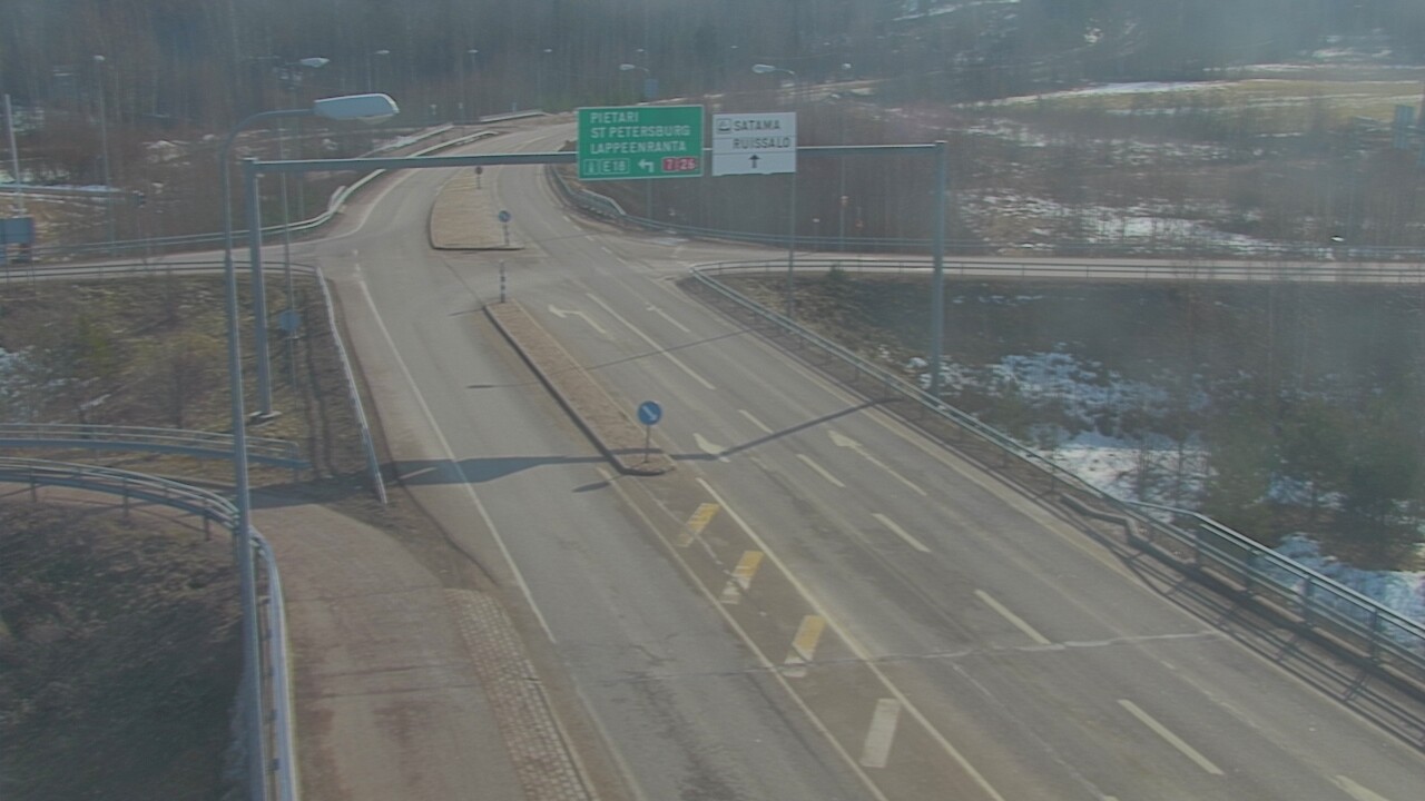Weather Camera Image Road 7 Hamina, Ruissalo, Hamina, Kymenlaakso