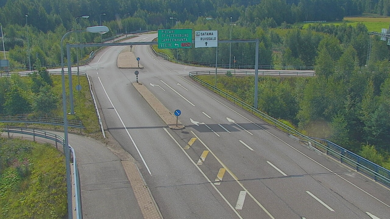 Weather Camera Image Road 7 Hamina, Ruissalo, Hamina, Kymenlaakso