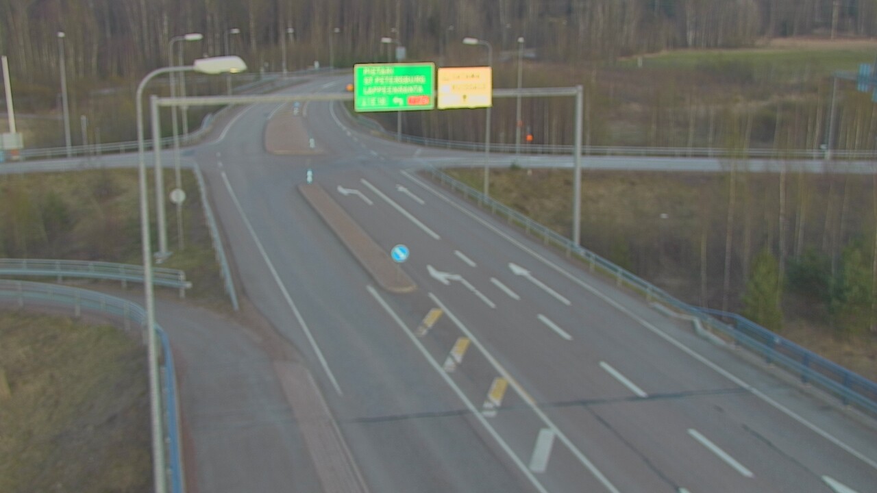 Weather Camera Image Väg 7 Fredrikshamn, Ruissalo, Hamina, Kymenlaakso