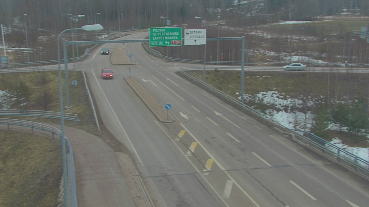 Weather Camera Image Road 7 Hamina, Ruissalo, Hamina, Kymenlaakso
