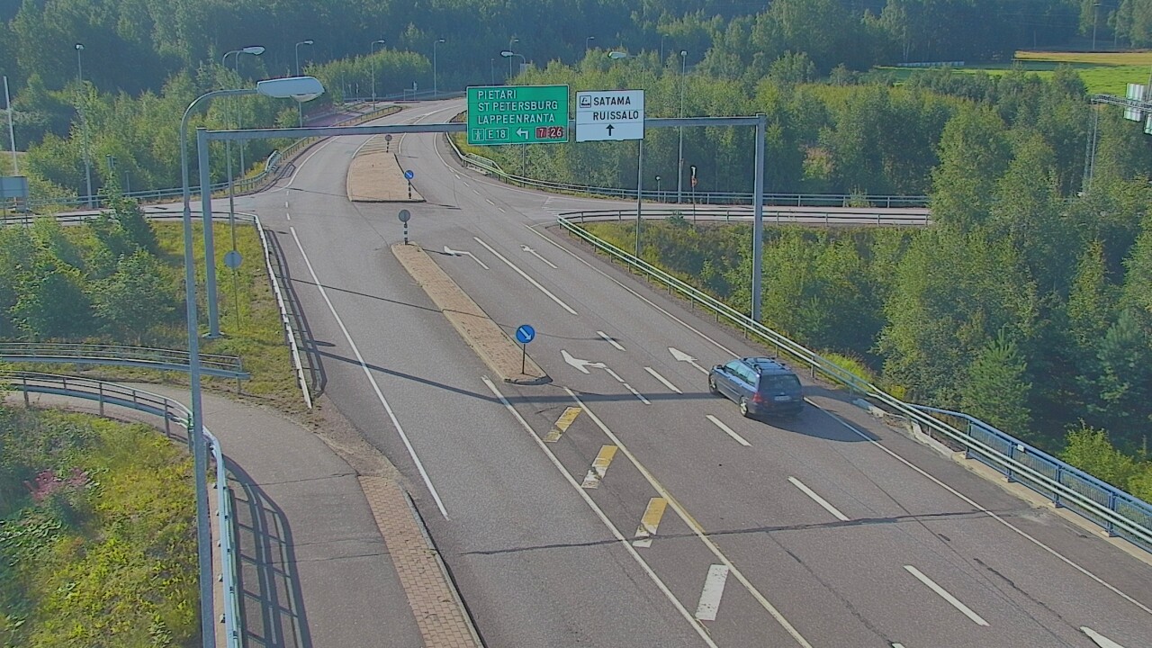 Weather Camera Image Road 7 Hamina, Ruissalo, Hamina, Kymenlaakso
