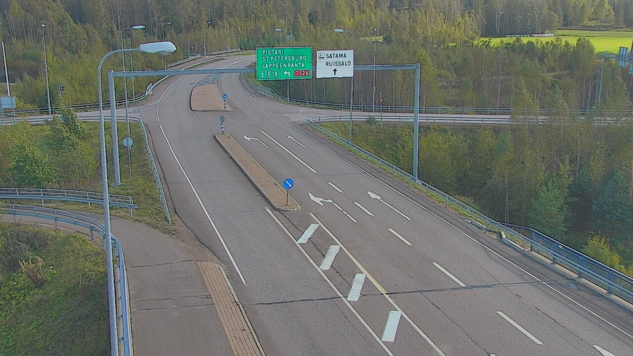 Weather Camera Image Road 7 Hamina, Ruissalo, Hamina, Kymenlaakso