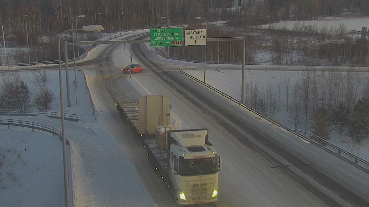 Kelikamerat Kuva Tie 7 Hamina, Ruissalo, Hamina, Kymenlaakso