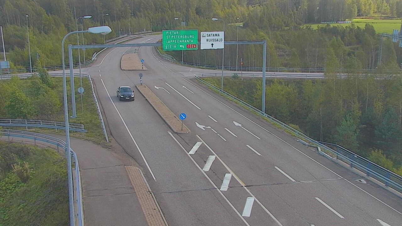 Kelikamerat Kuva Tie 7 Hamina, Ruissalo, Hamina, Kymenlaakso