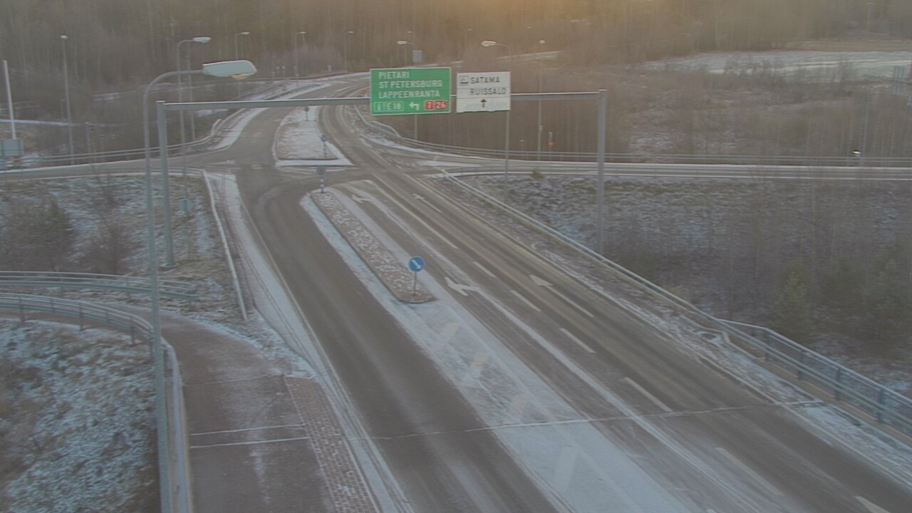 Kelikamerat Kuva Tie 7 Hamina, Ruissalo, Hamina, Kymenlaakso