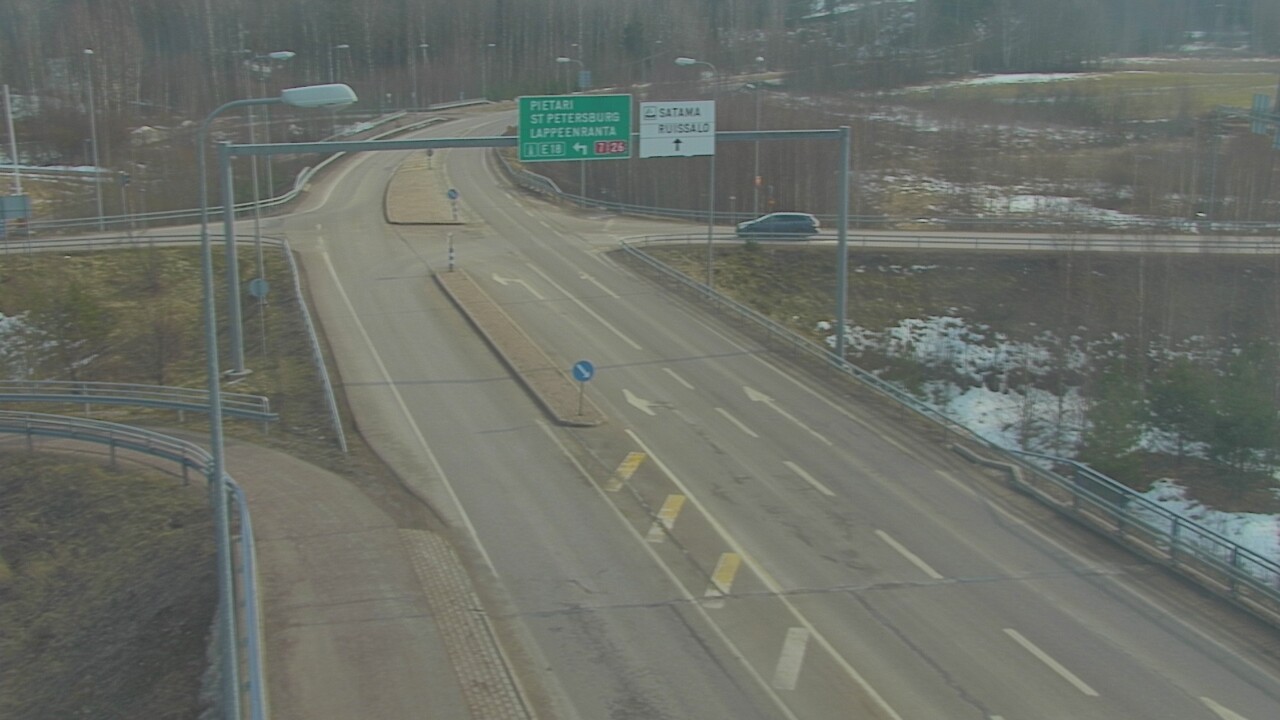 Weather Camera Image Road 7 Hamina, Ruissalo, Hamina, Kymenlaakso