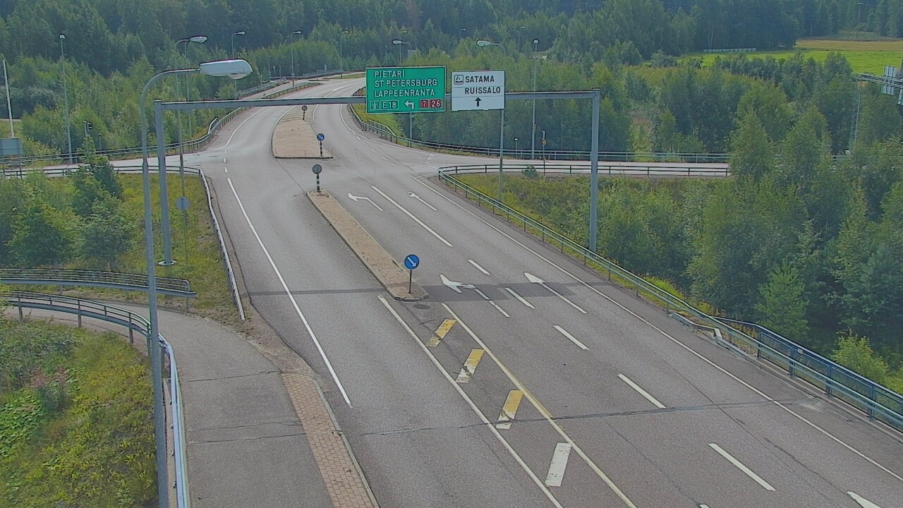 Weather Camera Image Road 7 Hamina, Ruissalo, Hamina, Kymenlaakso