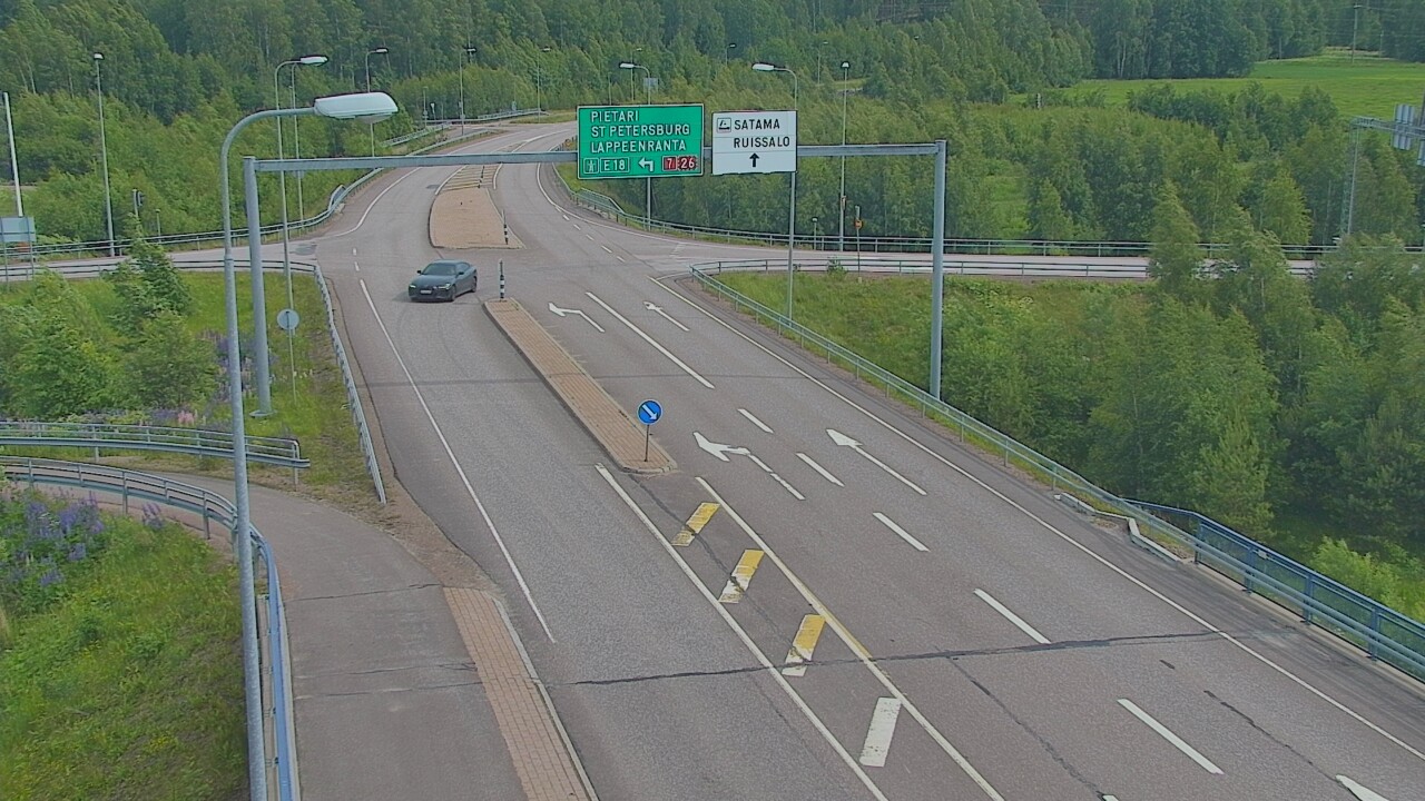 Kelikamerat Kuva Tie 7 Hamina, Ruissalo, Hamina, Kymenlaakso