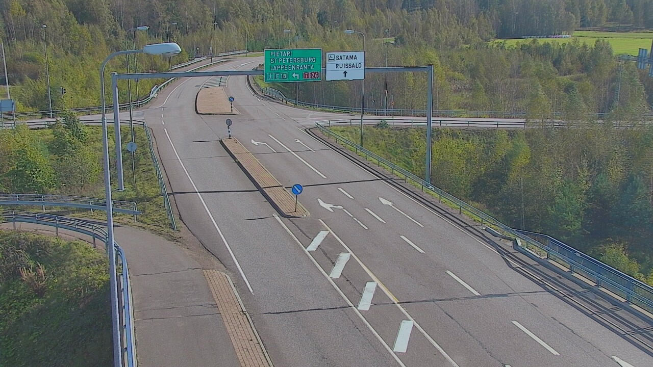Weather Camera Image Road 7 Hamina, Ruissalo, Hamina, Kymenlaakso