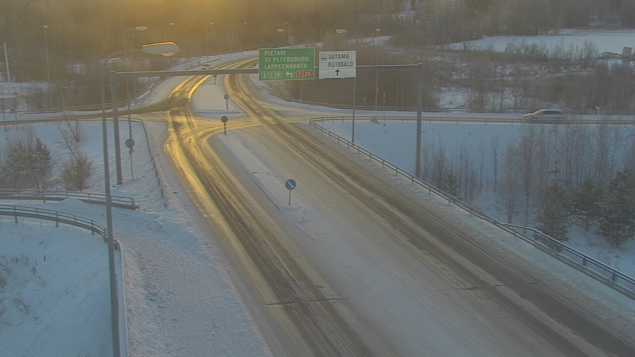 Weather Camera Image Road 7 Hamina, Ruissalo, Hamina, Kymenlaakso