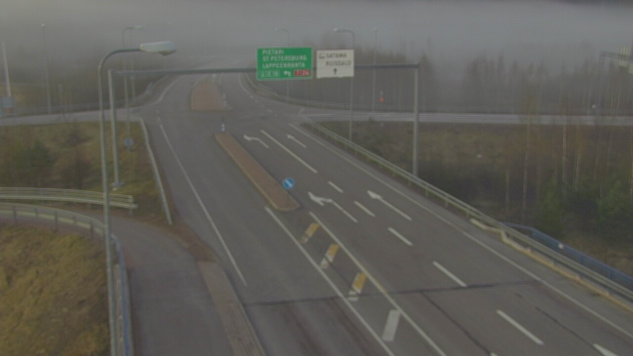 Weather Camera Image Väg 7 Fredrikshamn, Ruissalo, Hamina, Kymenlaakso