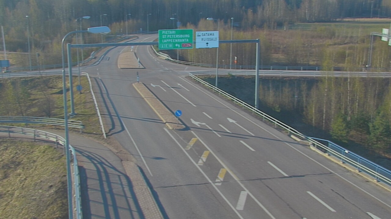Weather Camera Image Road 7 Hamina, Ruissalo, Hamina, Kymenlaakso