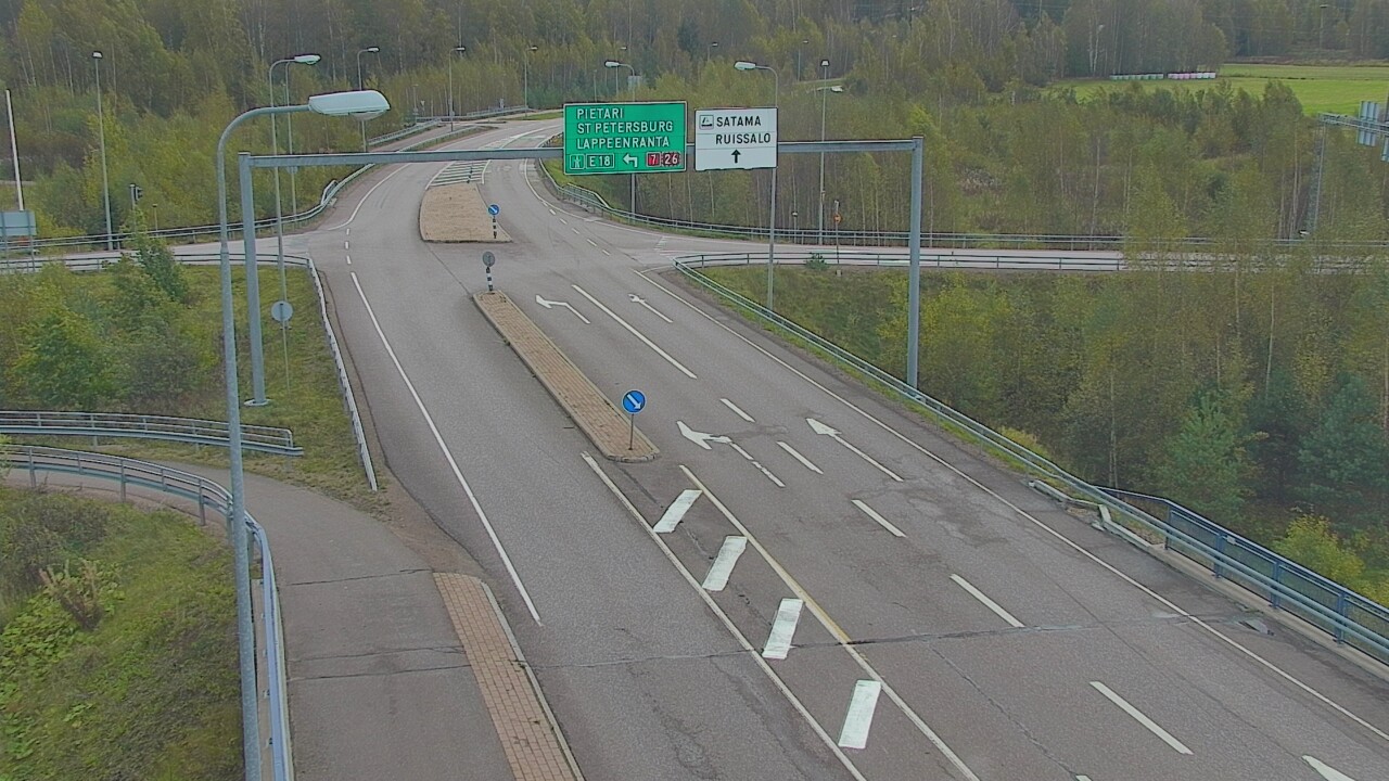 Weather Camera Image Road 7 Hamina, Ruissalo, Hamina, Kymenlaakso